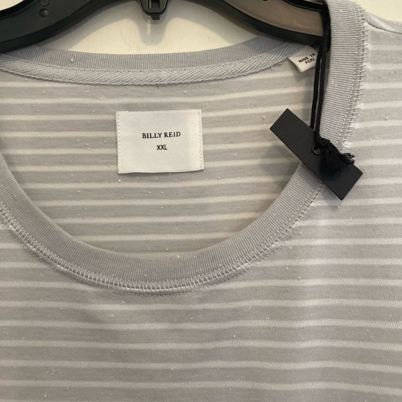 BILLY Reid Men's Melange Stripe T-Shirt - Picture 10 of 10